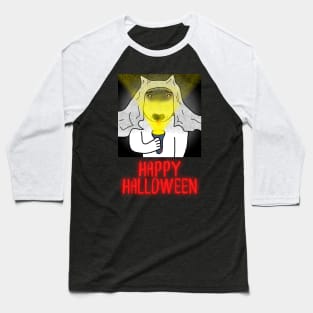 Ghost dog in halloween Baseball T-Shirt